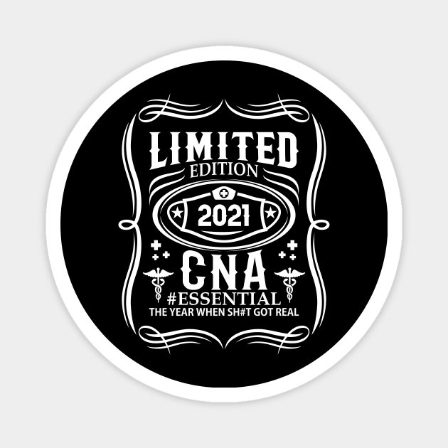 CNA Nurse Essential Country Style 2021 Magnet by Jerry After Young